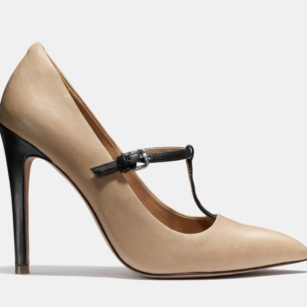Coach Fulton T-Strap Pump